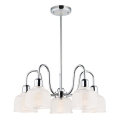 MAXIM Maxim 11327CLPC Hollow 5-Light Industrial Chandelier