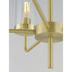 MAXIM Maxim 11475CRSBR Crosby Five Light Chandelier 60W 24.00 inchesW