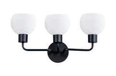 MAXIM Maxim 11273swbk coraline 3-light bath vanity 60w 21.75in w