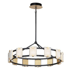 MAXIM Maxim 39536CYBKGL Radiant 12-Light 34.75 inches Wide Chandelier 72W