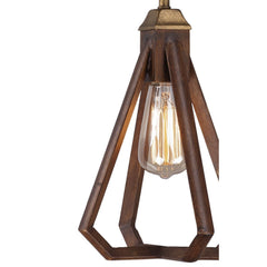 MAXIM Maxim 39541HZBRG Woodland 1 Light Small Pendant