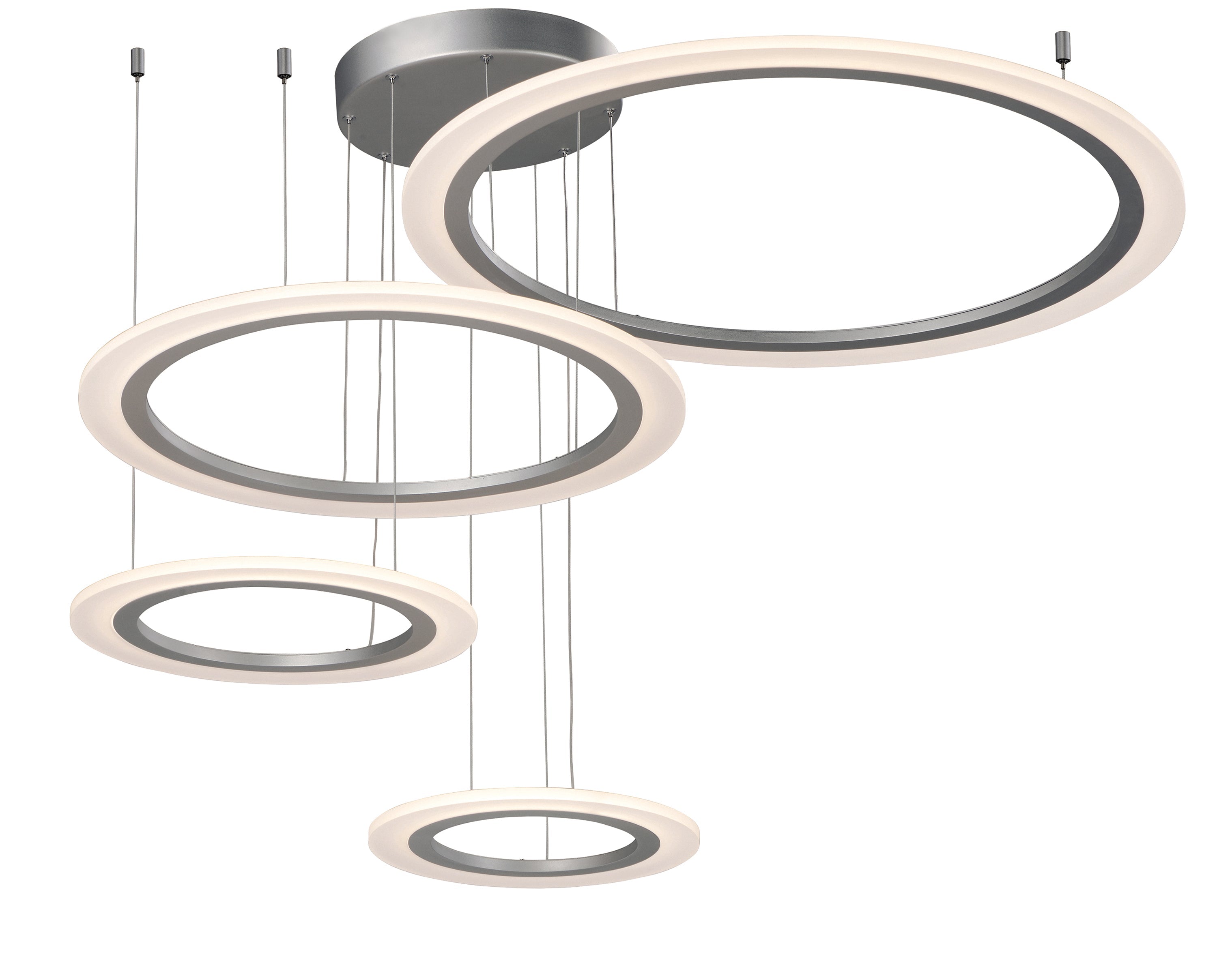 MAXIM Maxim E22662-11MS Saturn II 4-Light LED Pendant 83W