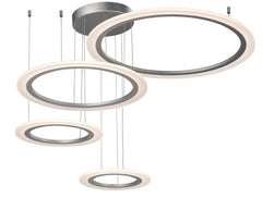 MAXIM Maxim E22662-11MS Saturn II 4-Light LED Pendant 83W