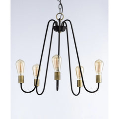 MAXIM Maxim 11735OIAB Haven 5-light chandelier 300w 23.75 inch wide