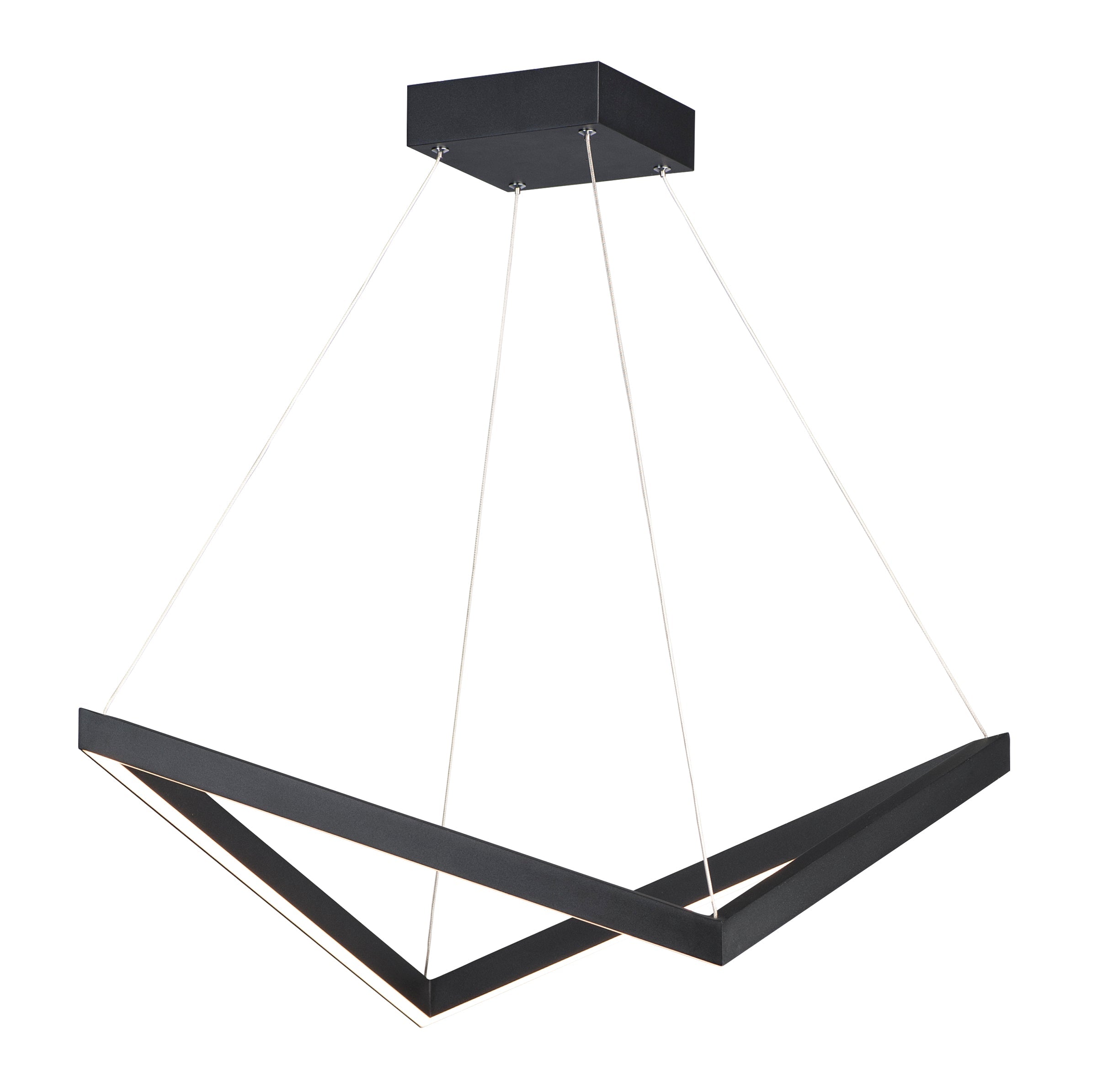 MAXIM Maxim E30574-BK Stealth Integrated LED Pendant 36W 1 Bulb(s)