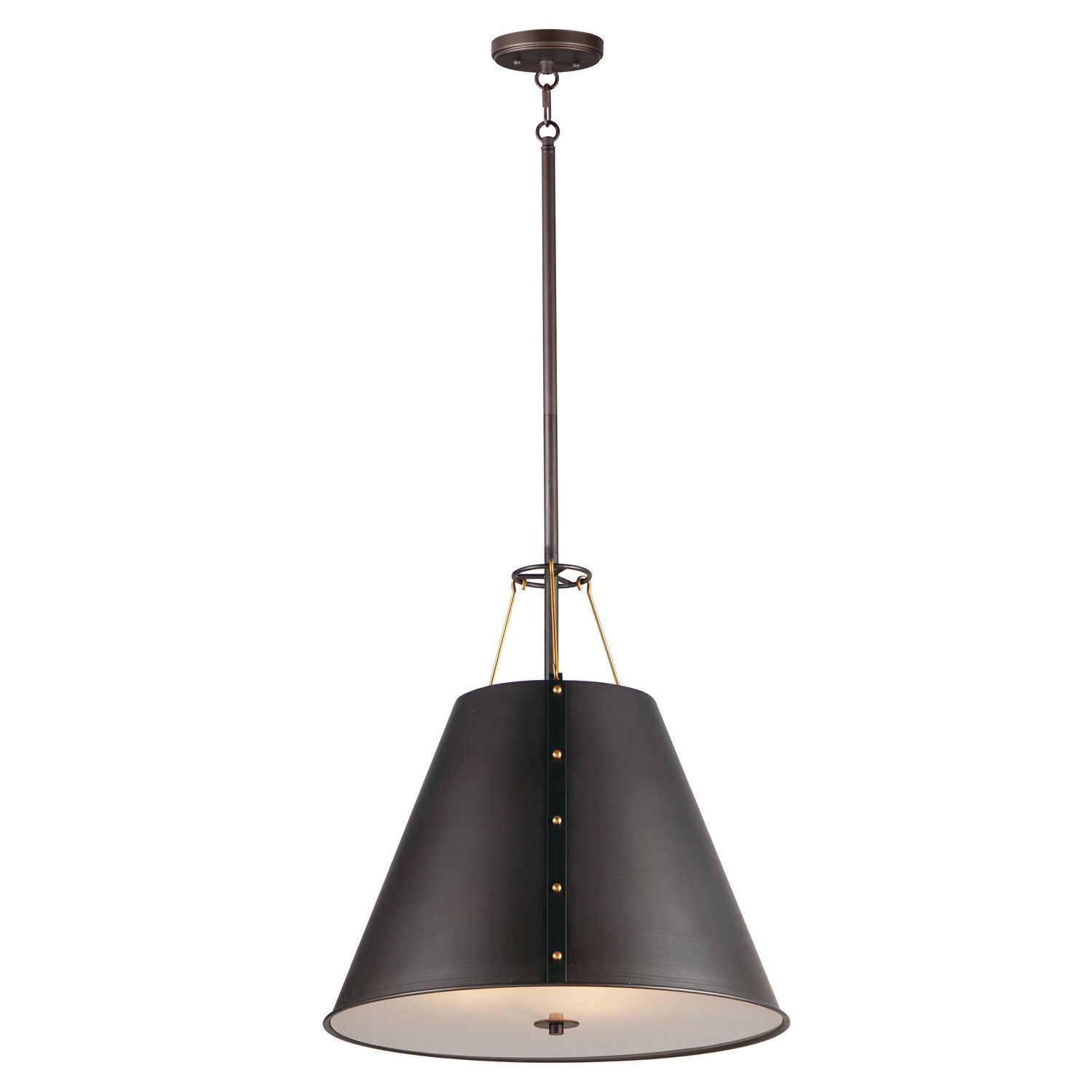 MAXIM Maxim 25164OIAB Trestle pendant 3-60w A19