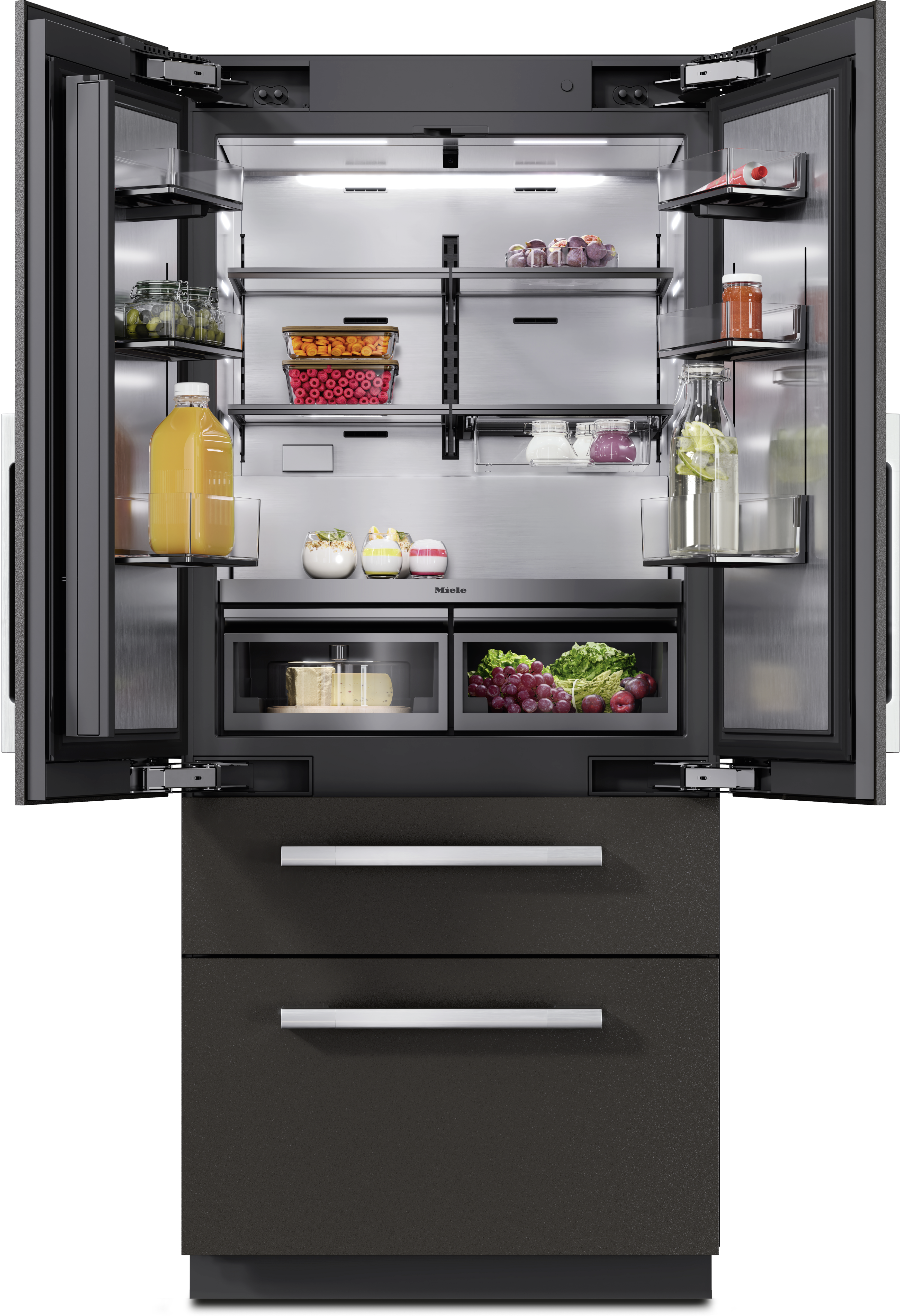 MIELE Miele KFMC3846FD MasterCool FrenchDoor Refrigerator 36 Inch 110-120V