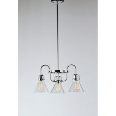 MAXIM Maxim 26116CDPC Seafarer 3-light 21.5 inches wide chandelier 180W