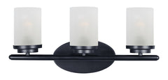 MAXIM Maxim 10213FTBK Three Light Bath Vanity 60W 19.25 inch W x 9.00 inch H
