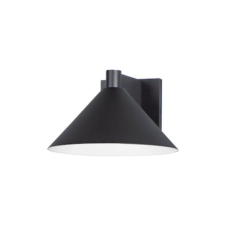 MAXIM Maxim 86143BK Conoid Large LED Outdoor Wall Sconce