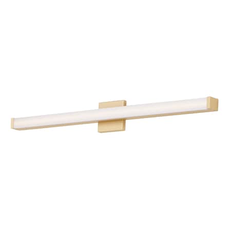 MAXIM Maxim 52006GLD Spec Vanity 1-Light 36 inches Wide Vanity Light 24W