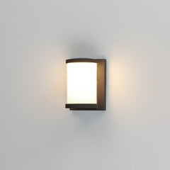 MAXIM Maxim 52126wtbk barrel medium led outdoor wall sconce