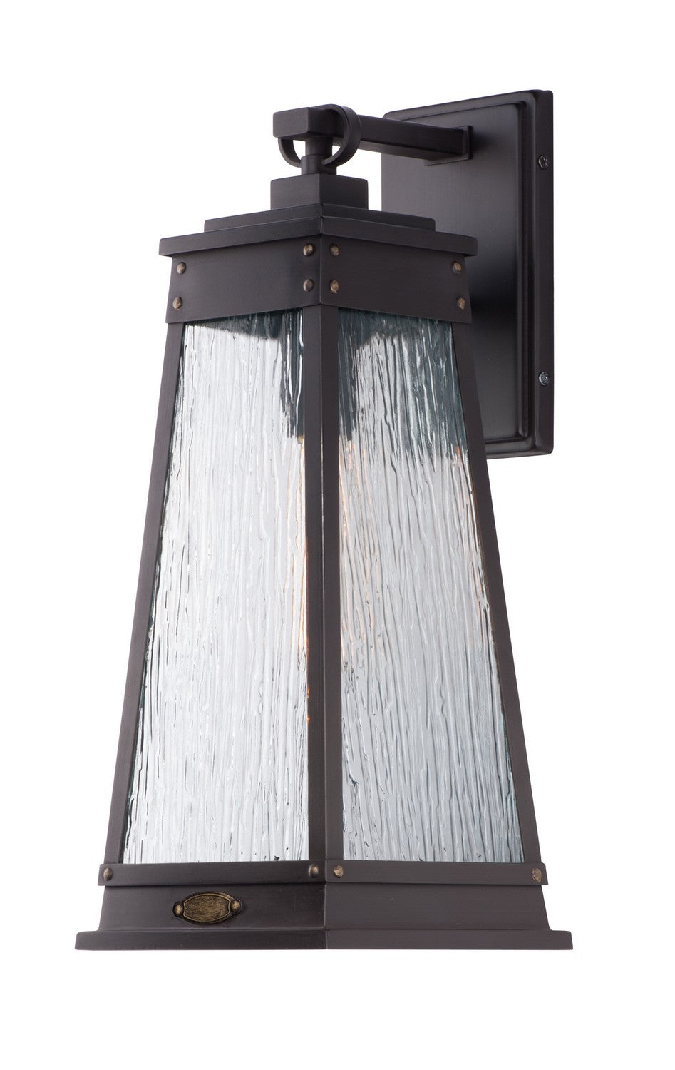 MAXIM Maxim 3044RPOLB Schooner 1-Light Outdoor Sconce 60W 7 inch wide 17 inch high