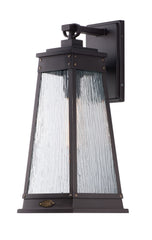 MAXIM Maxim 3044RPOLB Schooner 1-Light Outdoor Sconce 60W 7 inch wide 17 inch high