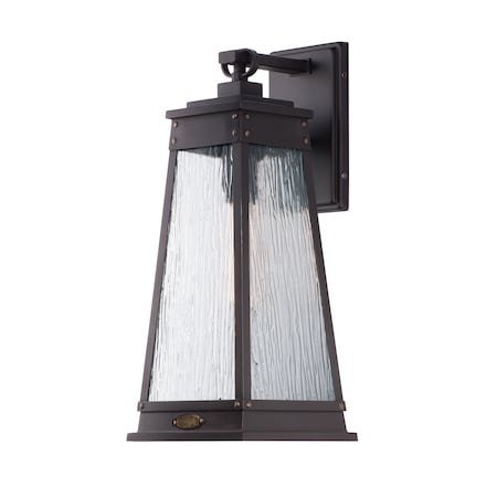 MAXIM Maxim 3044RPOLB Schooner 1-Light Outdoor Sconce 60W 7 inch wide 17 inch high