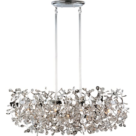 MAXIM Maxim 24206bcpc comet 7-light 15.5 inches linear pendant 7 x 40w