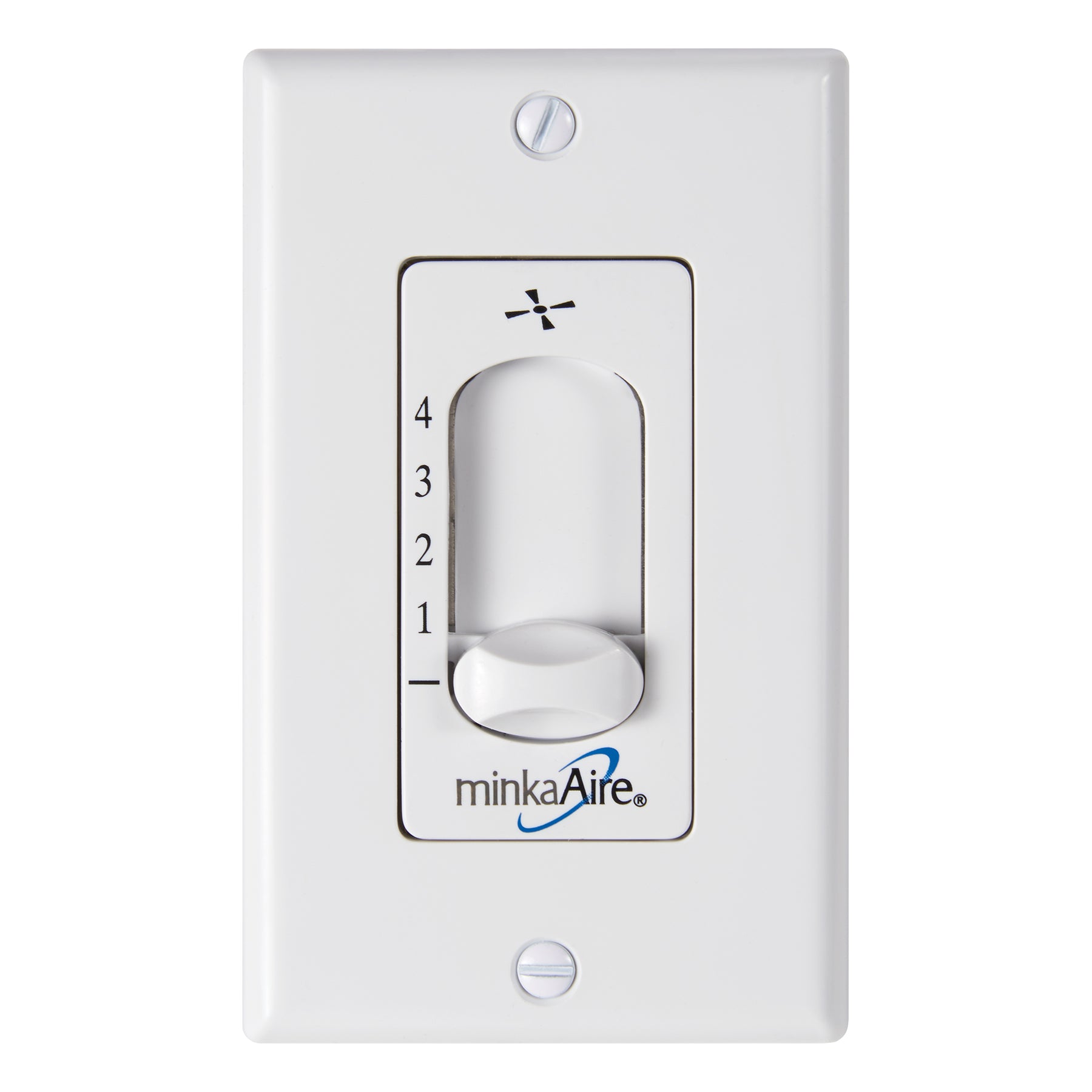 MINKA Minka WC105-WH Wall Mount Fan Control 600 Watt 120 Volt 2.75x4.5x5 Inch