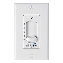MINKA Minka WC105-WH Wall Mount Fan Control 600 Watt 120 Volt 2.75x4.5x5 Inch
