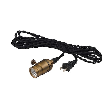 MAXIM Maxim 12120bkab early electric 1-light 2.25 inches wide pendant light 60w