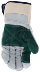 MCR SAFETY Mcr Safety 16012KL Gloves, Dbl Lthr Palm/Thumb & Index Finger, Kevlar Liner, 2 1/2 inches Safety Cuff, Size Large
