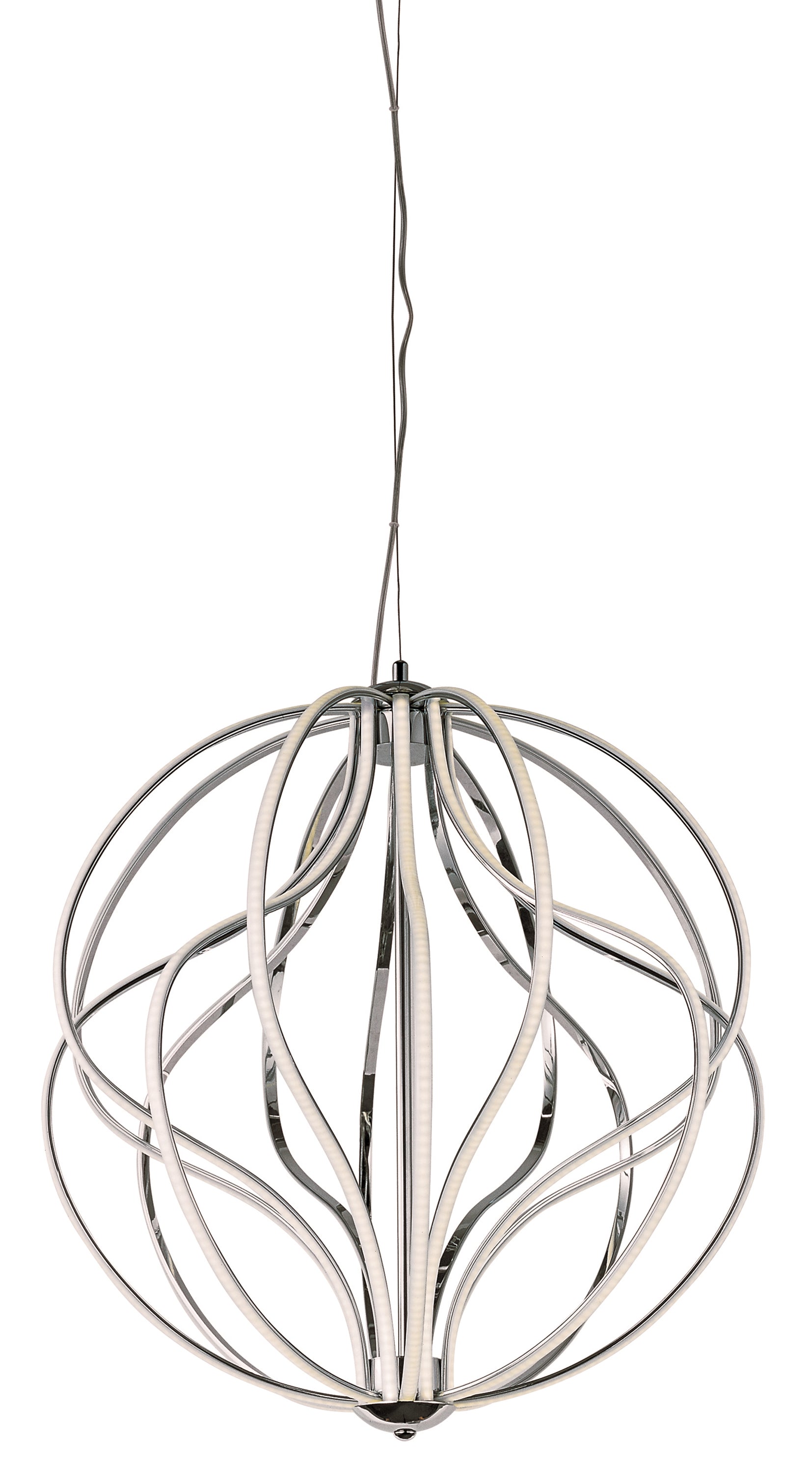 MAXIM Maxim E21176-PC Aura 16-Light LED Pendant 6.48W