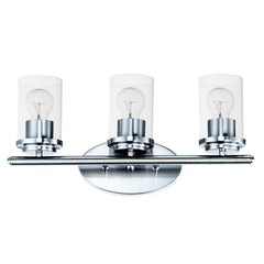 MAXIM Maxim 10213CLPC Corona 3-light Bath Vanity 60w 19.25 inch W x 9 inch H