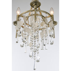 MAXIM Maxim 14423CZGS Cebu 3-light 15 inch wide chandelier 3 x 60W