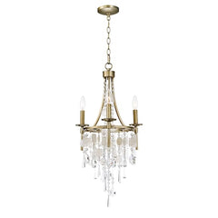 MAXIM Maxim 14423CZGS Cebu 3-light 15 inch wide chandelier 3 x 60W
