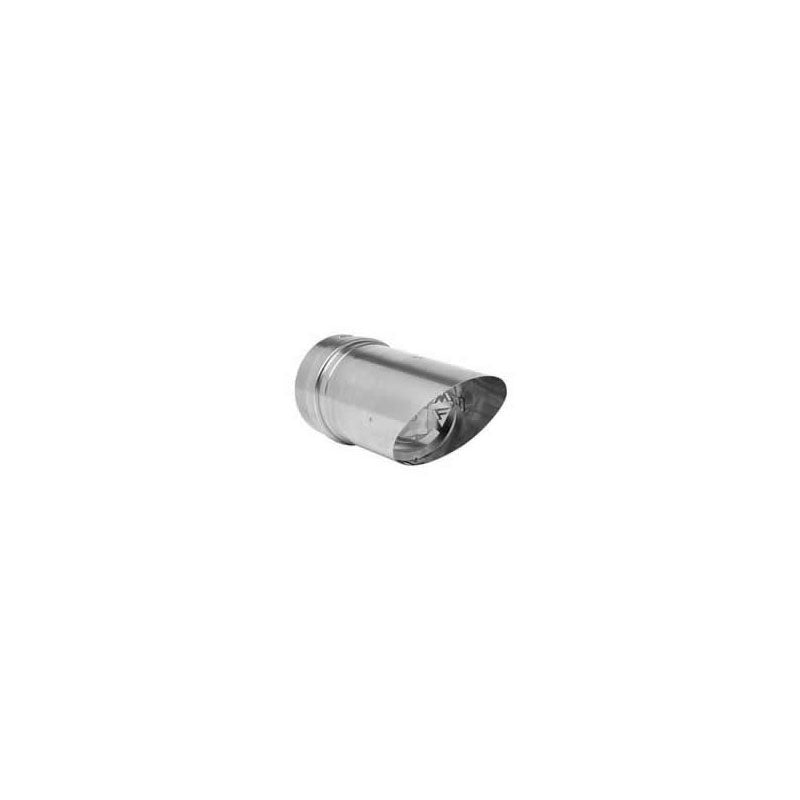 METAL-FAB Metal-Fab 4CGSWMCM Corr/Guard 4 inches D Miter Cut Male Termination