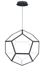 MAXIM Maxim E25106-BK Penta Integrated LED Pendant 85W 1 Bulb