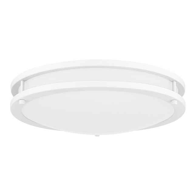 QUOIZEL Quoizel EUC1616W Euclid Integrated LED Semi-Flush Mount 16-in