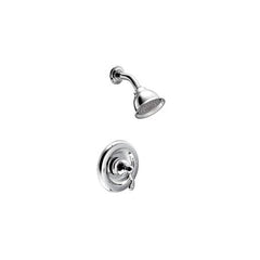 MOEN Moen T2122 Traditional one handle single function shower faucet 2.5 GPM 1 pack 4 inch spray head