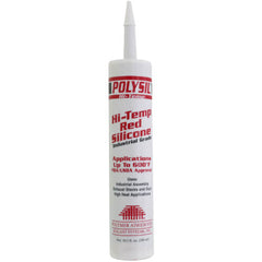 POLYMER ADHESIVES Polymer Adhesives POLYSIL hi-temp industrial grade silicone sealant 10.3 oz.