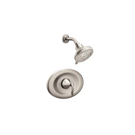 MOEN Moen T2138BN Eva Posi-Temp Single Handle Multi Function Shower Trim Kit Valve Required