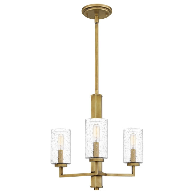 QUOIZEL Quoizel SUN5018WS Sunburst 3-light chandelier 60W 18 inch