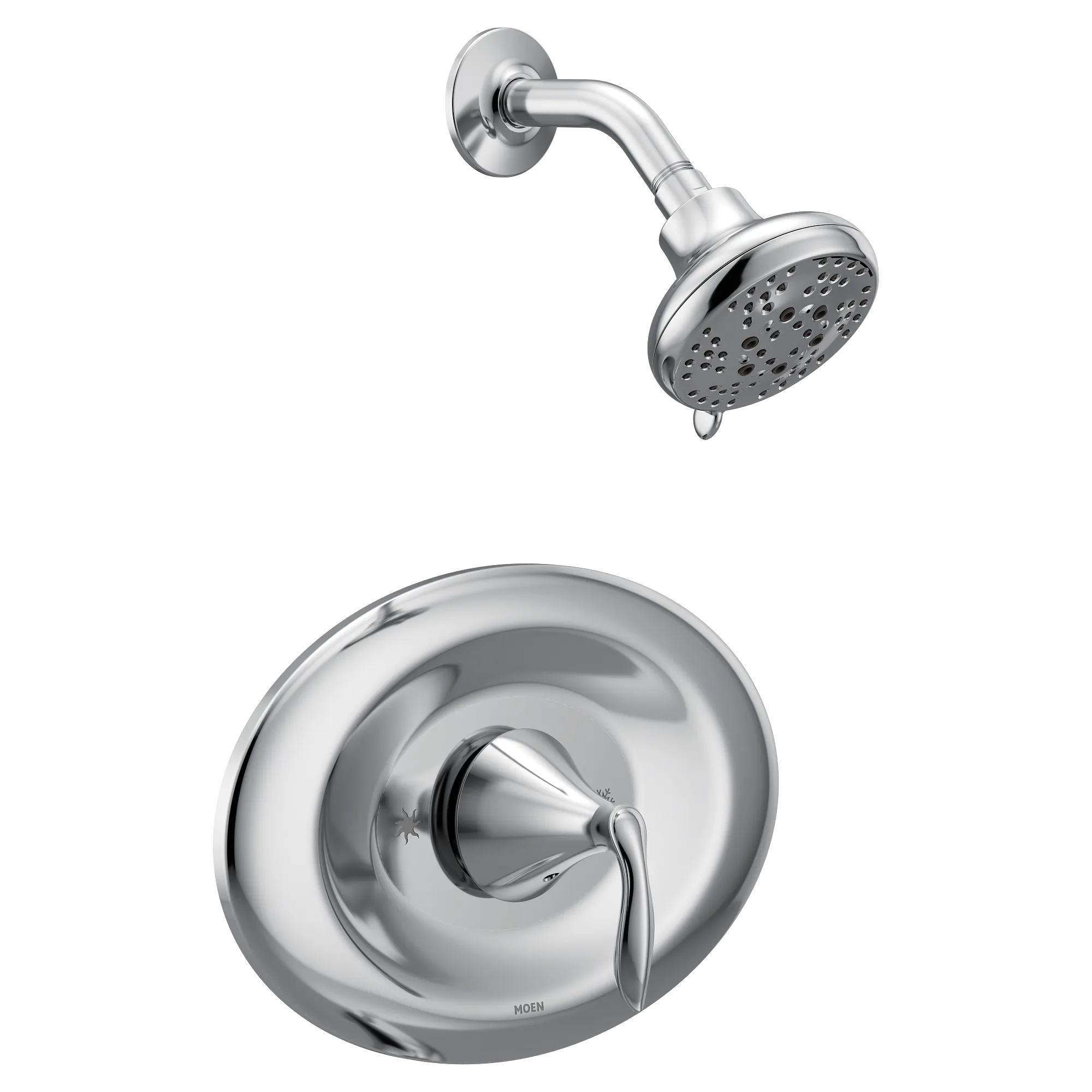 MOEN Moen T2138 Eva Collection Posi-Temp Shower Trim Kit Valve Required 4-inch Diameter Spray Head
