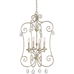 QUOIZEL Quoizel CNT5204VG Chantelle Four Light Pendant 60W 20.5 Inch W 35 Inch H