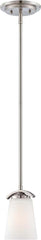 MINKA LAVERY Minka Lavery 4961-84 Overland Park 1-Light Mini Pendant 100W 7-1/2 In.