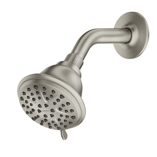MOEN Moen 218W0SRN Attune 8-function Wall Mount Fixed Showerhead 4 Inch Diameter