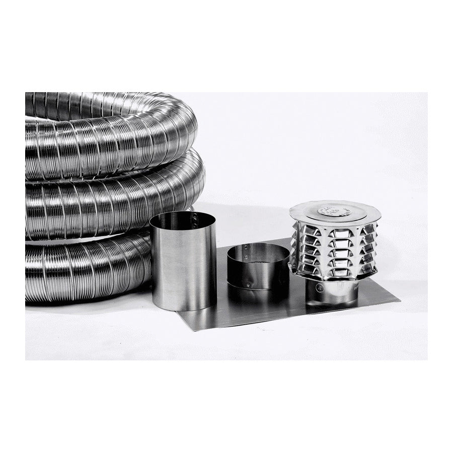 NATIONAL CHIMNEY National Chimney DB535KIT M-Flex Liner Kit 35 ft L x 5 in W