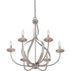 QUOIZEL Quoizel SER5006IF Serenity 6-Light Chandelier 6 x 60W 26.5 inch diameter