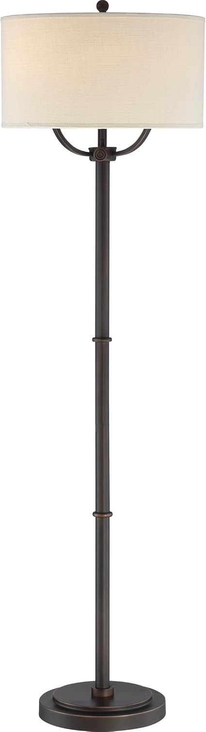 QUOIZEL Quoizel VVBY9362OI Broadway Floor Lamp 225 Watts 61.5 Inches 3-Light