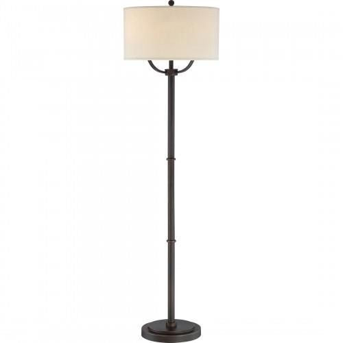 QUOIZEL Quoizel VVBY9362OI Broadway Floor Lamp 225 Watts 61.5 Inches 3-Light