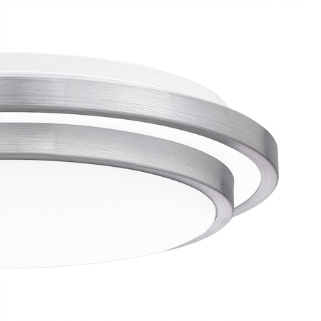 QUOIZEL Quoizel IVG1614BRA Irving Integrated LED Semi-Flush Mount