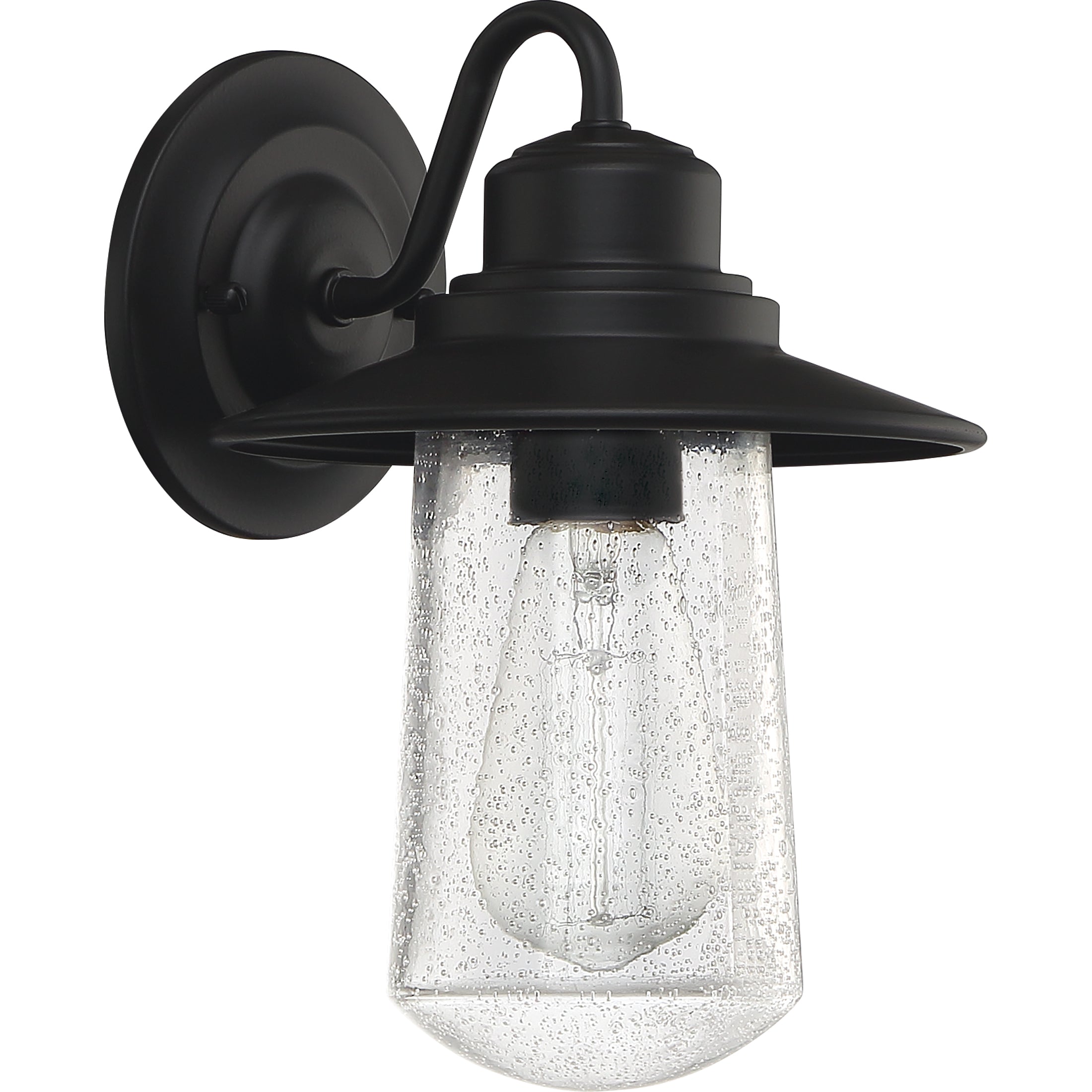 QUOIZEL Quoizel RAD8410MBK Outdoor Wall Lantern 100 W 1-Light
