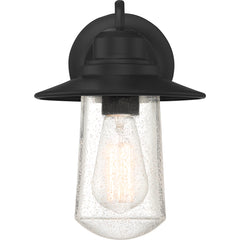 QUOIZEL Quoizel RAD8410MBK Outdoor Wall Lantern 100 W 1-Light