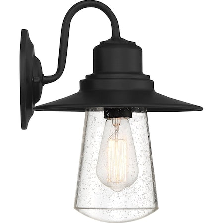 QUOIZEL Quoizel RAD8410MBK Outdoor Wall Lantern 100 W 1-Light