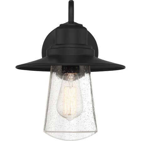 QUOIZEL Quoizel RAD8410MBK Outdoor Wall Lantern 100 W 1-Light