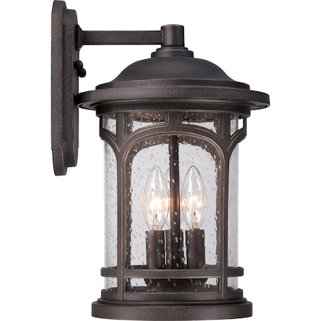 QUOIZEL Quoizel MBH8409PN Marblehead 14-1/2 in. 60W 3-Light Candelabra E-12 Base Wall Lantern