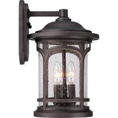 QUOIZEL Quoizel MBH8409PN Marblehead 14-1/2 in. 60W 3-Light Candelabra E-12 Base Wall Lantern